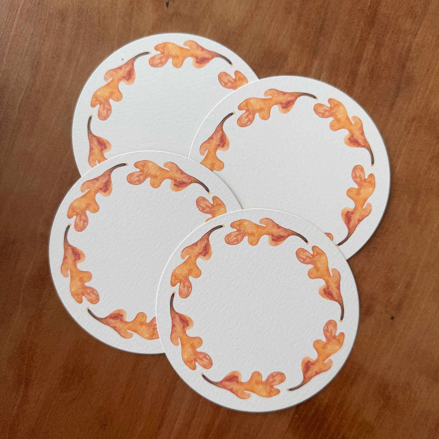 Falling Leaves Place Cards
