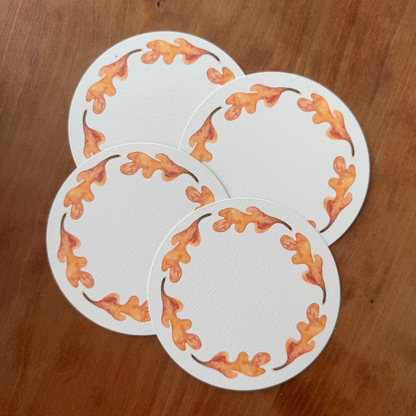 Falling Leaves Place Cards