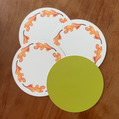 Falling Leaves Place Cards
